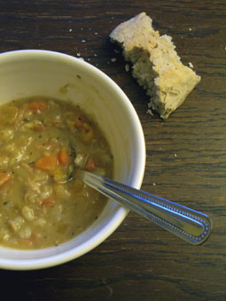home-made soup