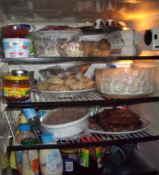 Space saving ideas for the refrigerator