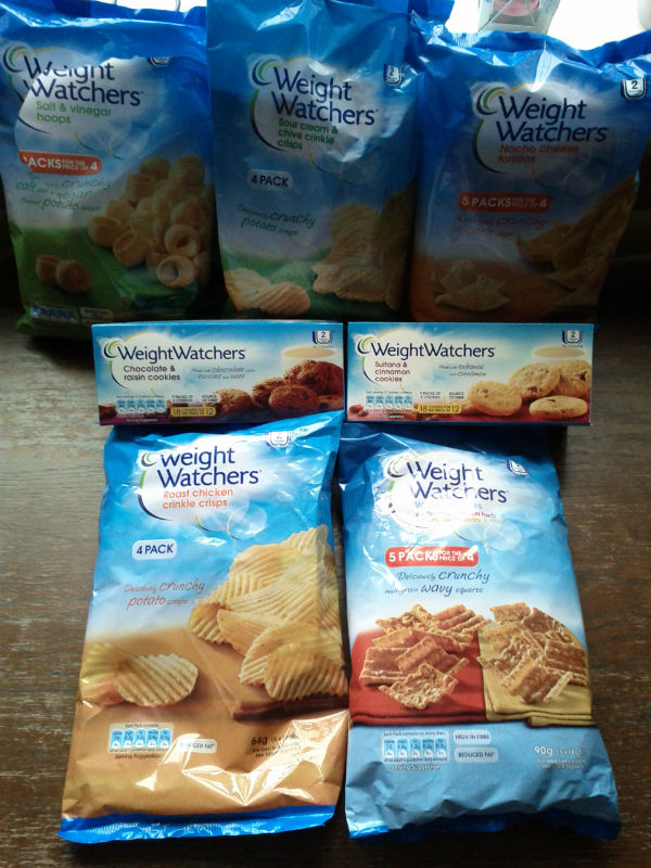 Weight watchers products - cheaper at the pound shop
